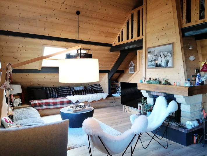 Chalet pour 10 personnes, avec balcon - 1