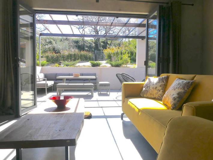 Gîte pour 4 personnes, avec piscine et vue ainsi que jardin et terrasse à Trouillas - 4