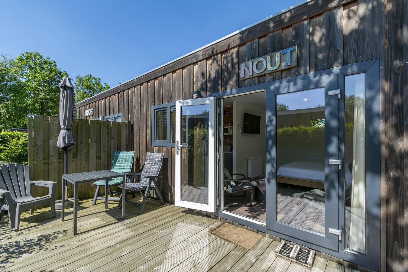 Studio entier, Studio pour 2 personnes avec jardin in Sint Maartensvlotbrug, Mer du Nord Pays-Bas