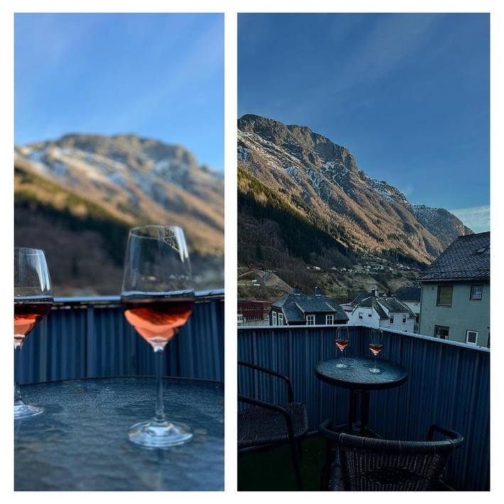 Ferienwohnung für 4 Personen, mit Balkon und Ausblick in Odda - 3