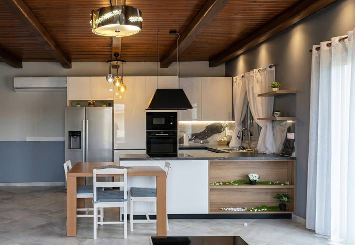 Ganze Wohnung, Apartment 'Villa Vergina' mit Bergblick, Wlan und Klimaanlage in Iraklio-Heraklion und Umgebung