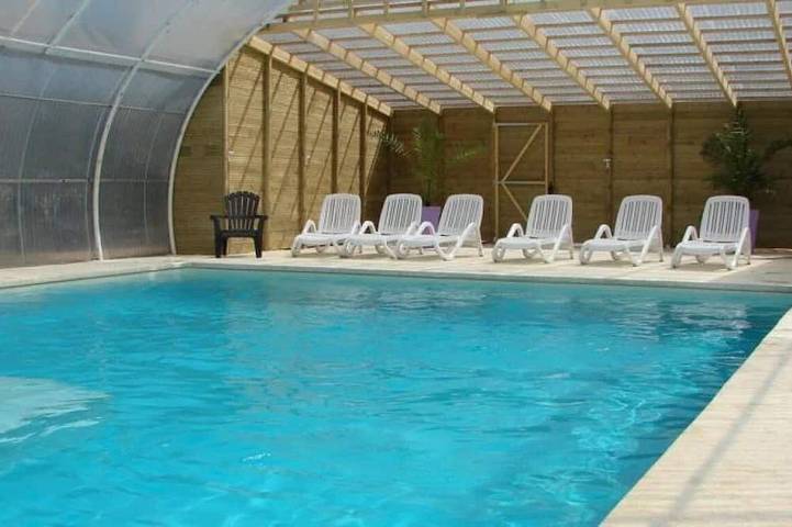 Mobil home pour 4 personnes à Saint-Boil