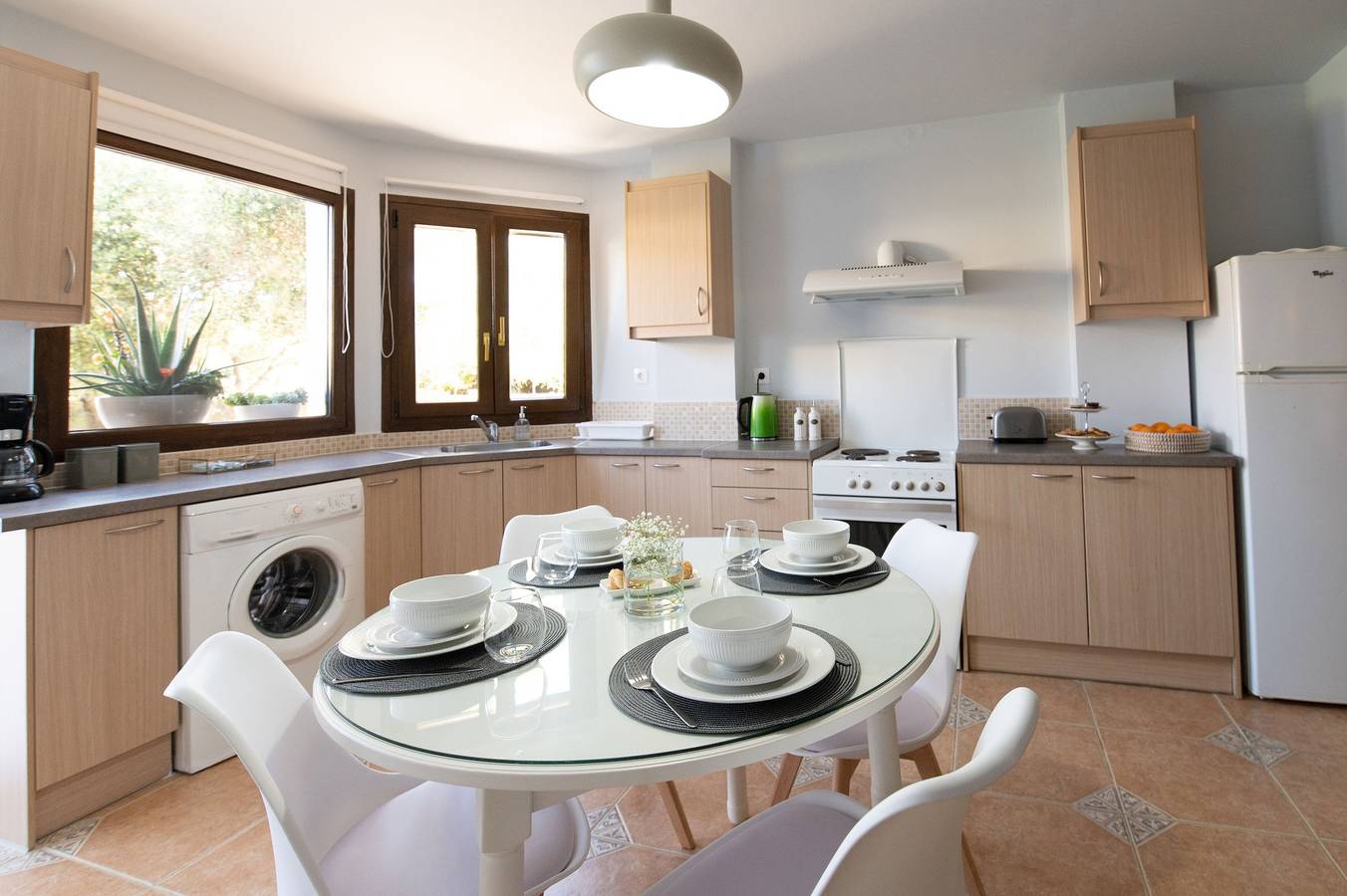 Ganze Wohnung, Ferienwohnung für 4 Personen mit Garten in Tavronitis, Chania und Umgebung