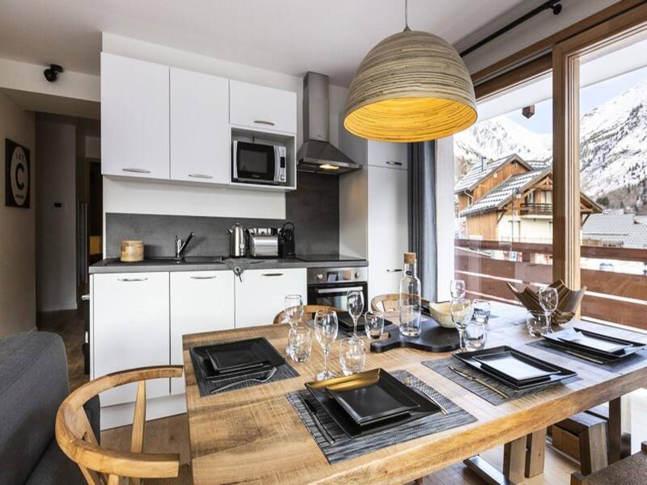 Appartement entier, Appartement à Vaujany avec accès aux remontées mécaniques in Vaujany, Parc national des Écrins