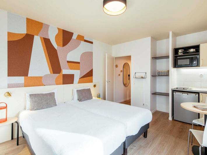 Appart’hôtel pour 4 personnes, avec vue