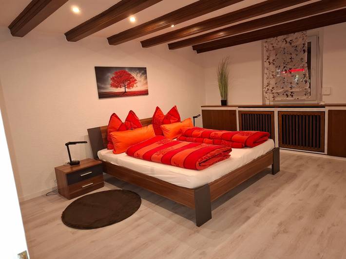 Ferienwohnung für 4 Personen, mit Balkon und Terrasse in Biberach