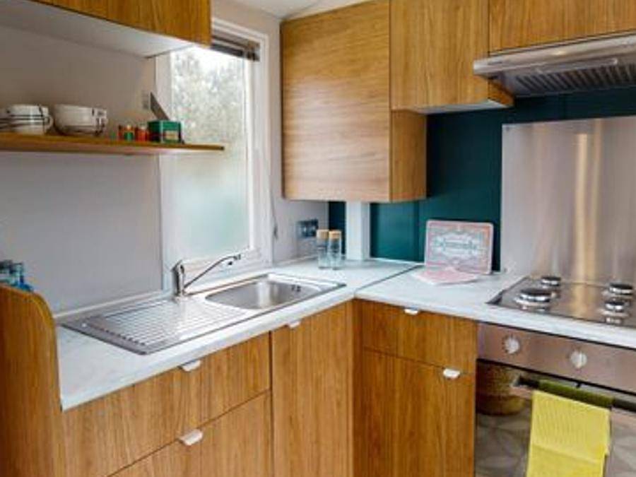 Camping Siblu Les Rives de Condrieu - Funpass inclus - Mobilhome 8 personas - Wellness 3bed 8p Signature aire acondicionado in Condrieu, Parque Natural Regional de Pilat