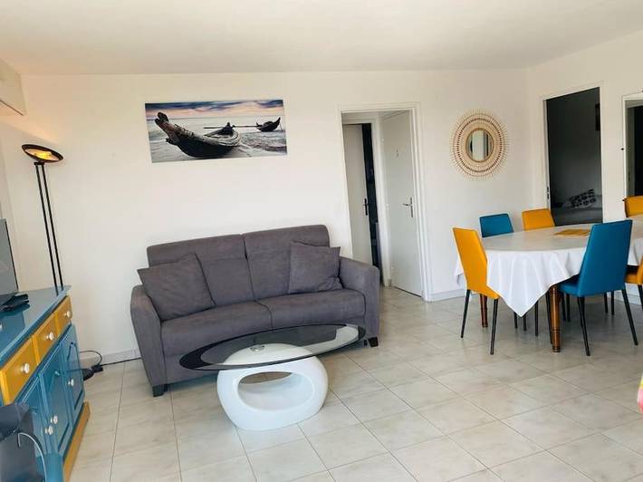 Gîte pour 5 personnes, avec balcon et vue dans Plage Des Tamaris Cavalaire Sur Mer - 4
