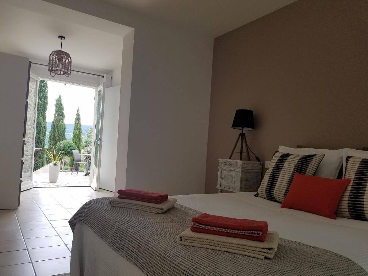 Maison d’hôte pour 4 personnes avec terrasse in Saint-Maurice-sur-Eygues, Région de nyons