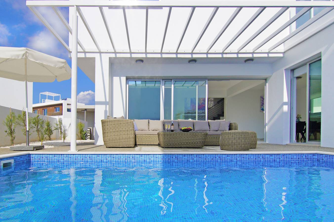 Villa für 6 Personen mit Pool in Ayia Napa, Südzypern