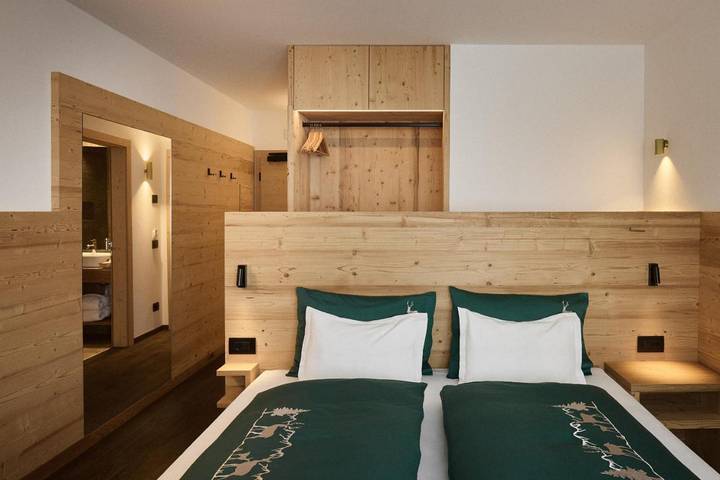Hôtel pour 2 personnes, avec balcon ainsi que jacuzzi et sauna à Arabba - 3