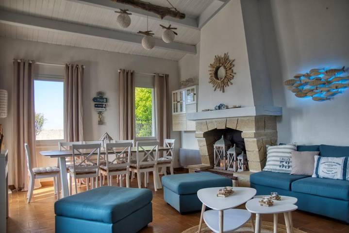 Location de vacances pour 8 personnes, avec vue et jardin, animaux acceptés dans Plage de Matha - 2