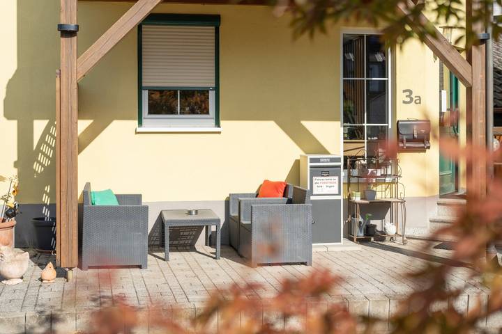 Entire studio, Apartment Martin with Terrace & Wi-Fi in Wilburgstetten in Romantische Straße