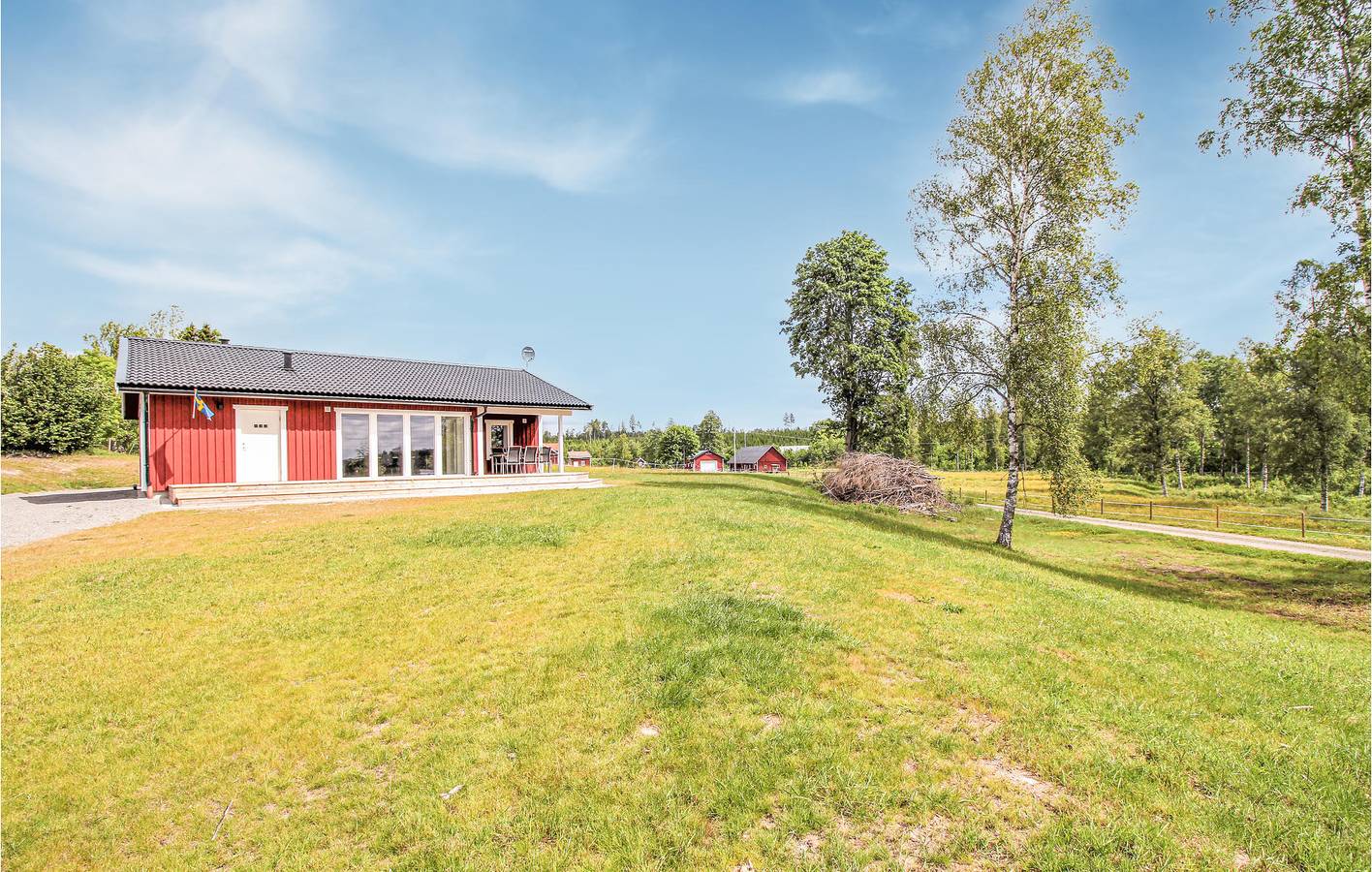 Ferienhaus für 6 Personen mit Terrasse in Lammhult, Kronoberg