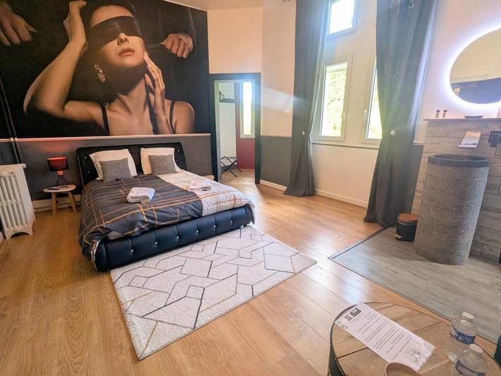 Chambre d’hôte pour 4 personnes, avec Jardin à Cluis