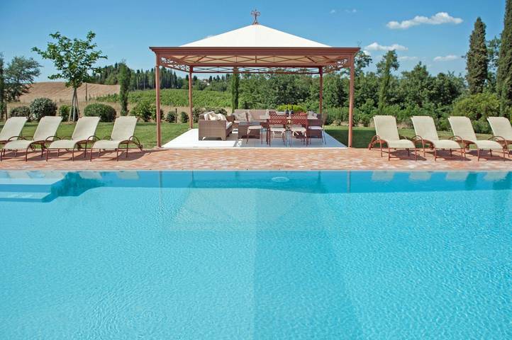 Villa Insoglio in Peccioli, Pisa e dintorni