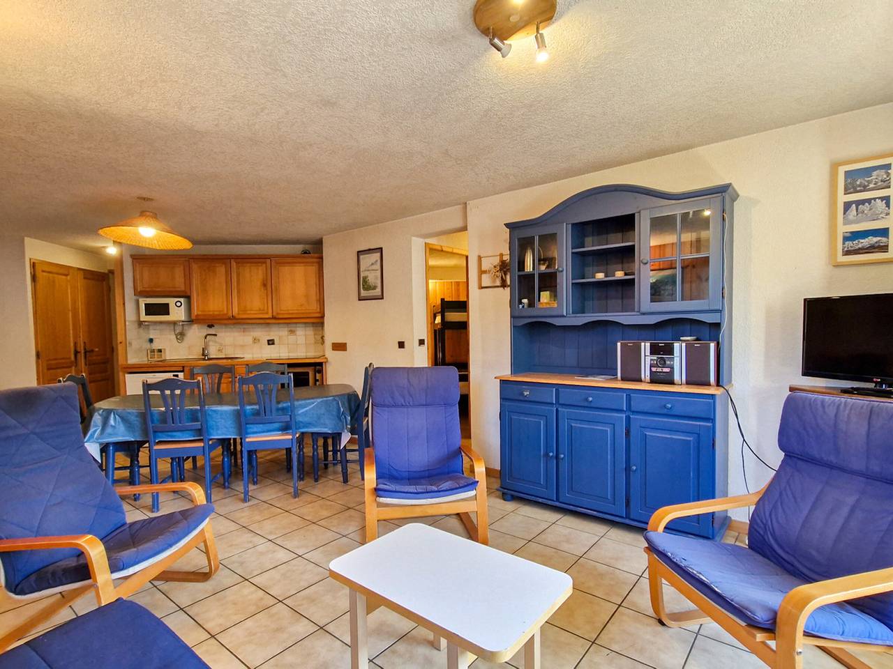 Appartement entier, Appartement spacieux au centre station avec balcon, 3 pièces pour 8 personnes in Flaine, Arâches-la-Frasse