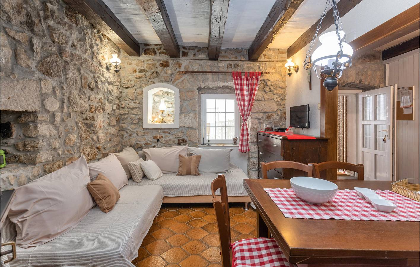 Dom dla 6 osób z taras in Dramalj, Żupania primorsko-gorska