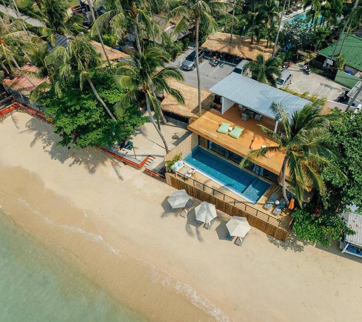 Villa mit pool für 5 Personen, mit Pool und Terrasse sowie Ausblick auf Koh Samui