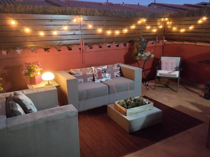 Apartamento para 4 personas, con Balcón además de Terraza y Vistas en Arnes