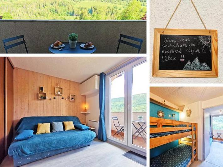 Maison de vacances pour 4 personnes, avec vue et balcon - 1