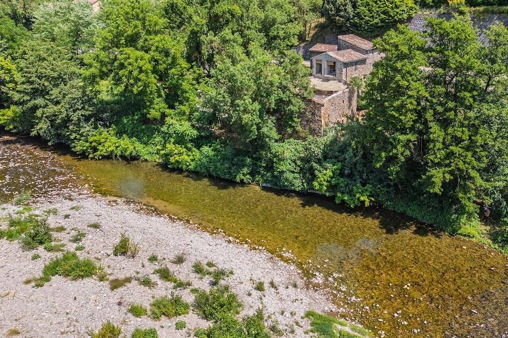 The mill in the Cévennes in Saint-Jean-du-Gard, Cevennen