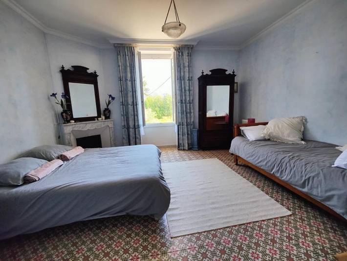 Appartement de vacances pour 3 personnes, avec Jardin ainsi que Piscine et Vue