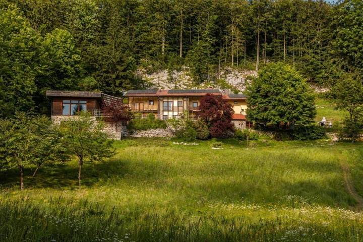 Appartement de vacances pour 2 personnes, avec sauna ainsi que vue et jardin, animaux acceptés