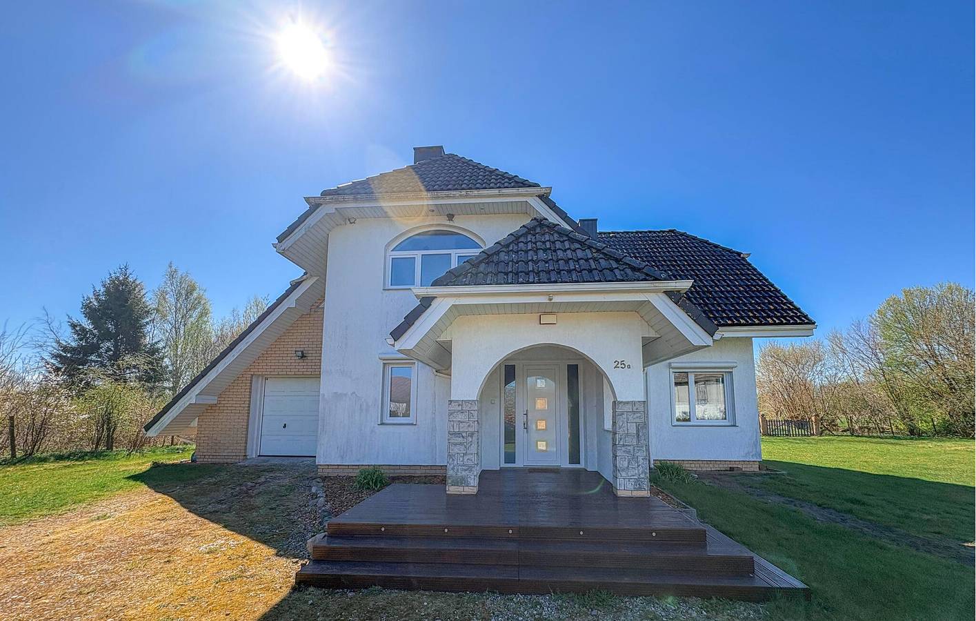 Ferienhaus für 6 Personen mit Terrasse in Powiat Sławieński