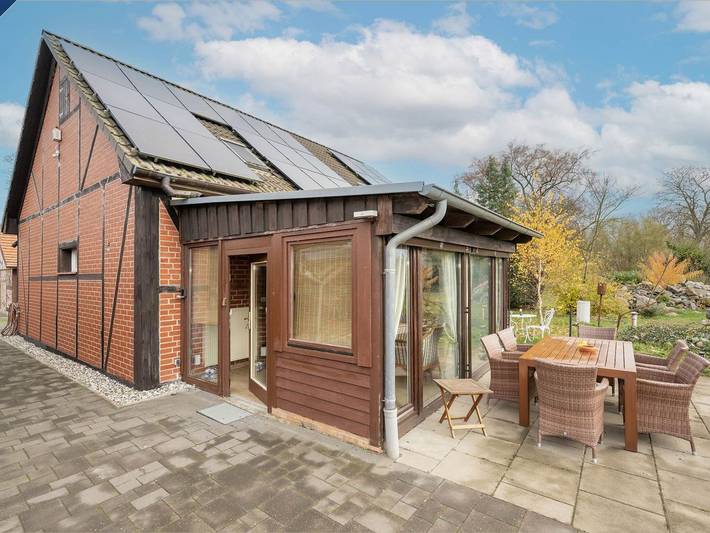 Ferienwohnung für 2 Personen, mit Garten und Terrasse, mit Haustier auf Usedom