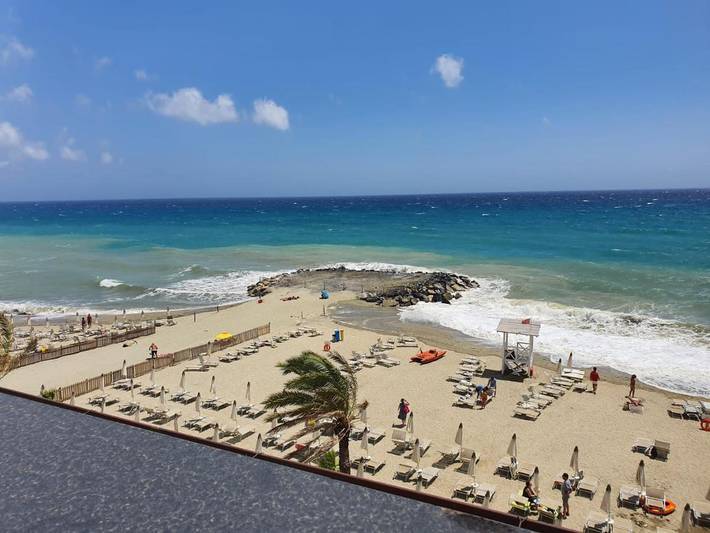 Ferienwohnung für 5 Personen, mit Balkon und Pool sowie Ausblick, mit Haustier in Pietra Ligure Gemeinde - 3