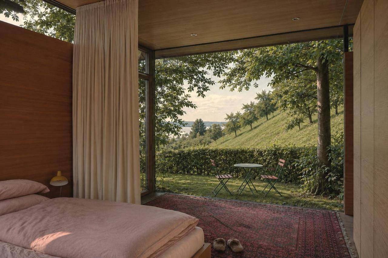 Ganze Wohnung, Haus am Felsen, Ferien in Vorarlberger Architektur in Bregenz, Bodensee-Vorarlberg
