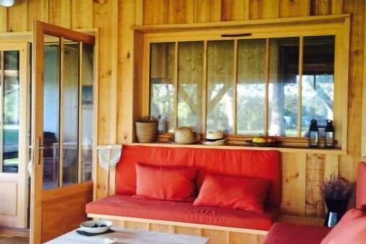 Chalet pour 4 personnes, avec jardin et piscine