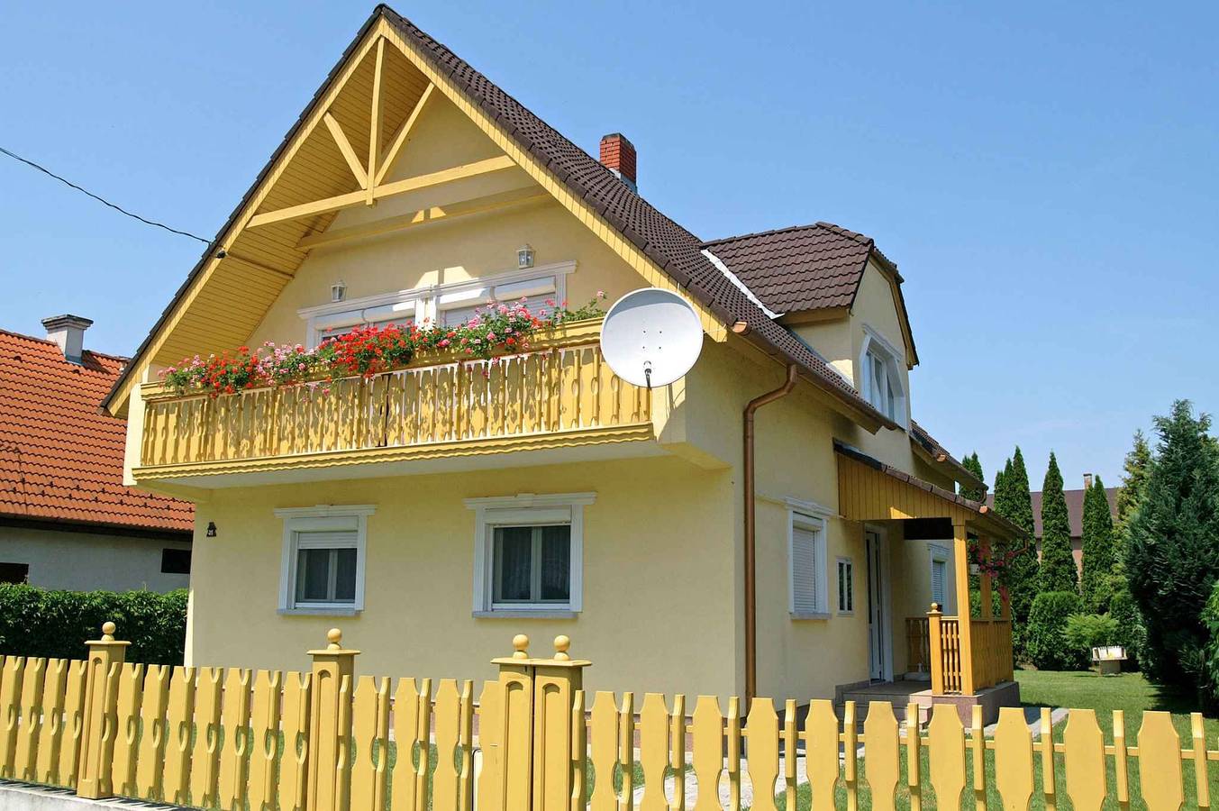 Ferienhaus in der Nähe vom Zentrum  in Balatonmariafürdö, Plattensee Südufer