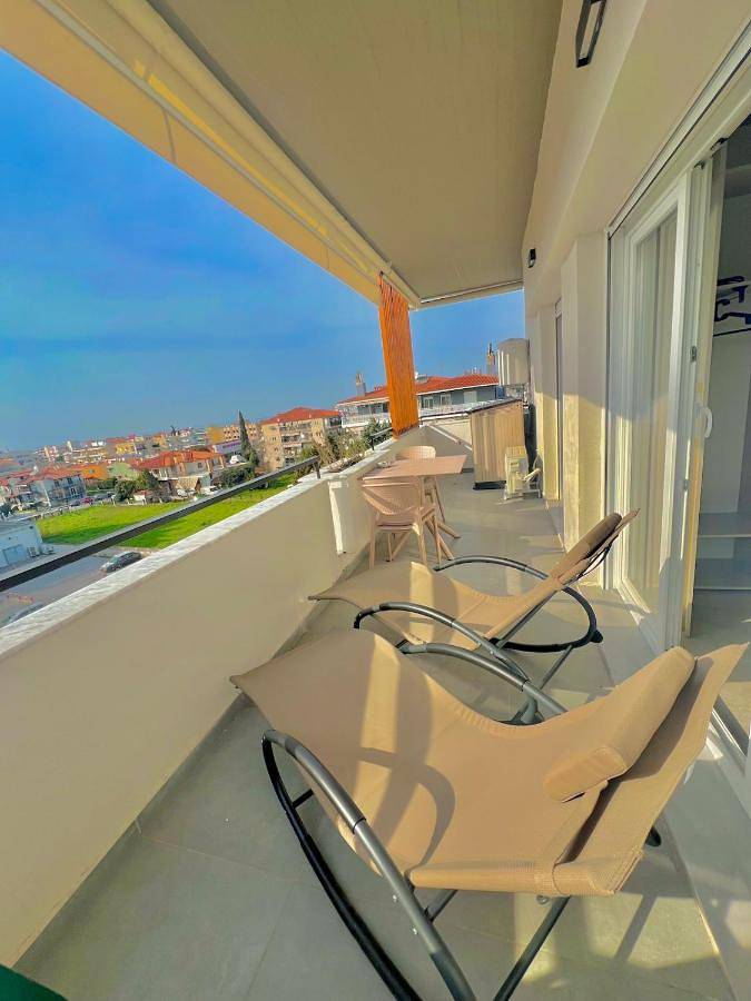 Appartement de vacances pour 4 personnes, avec Balcon et Terrasse ainsi que Jardin et Vue