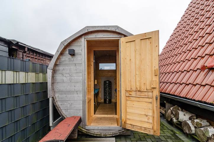 Ferienhaus für 4 Personen, mit Garten und Sauna