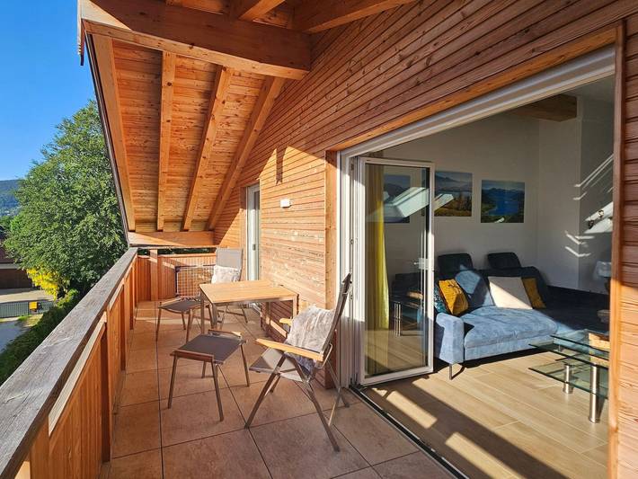 Ferienwohnung für 2 Personen, mit Balkon und Ausblick sowie Seeblick in Kreuth - 4