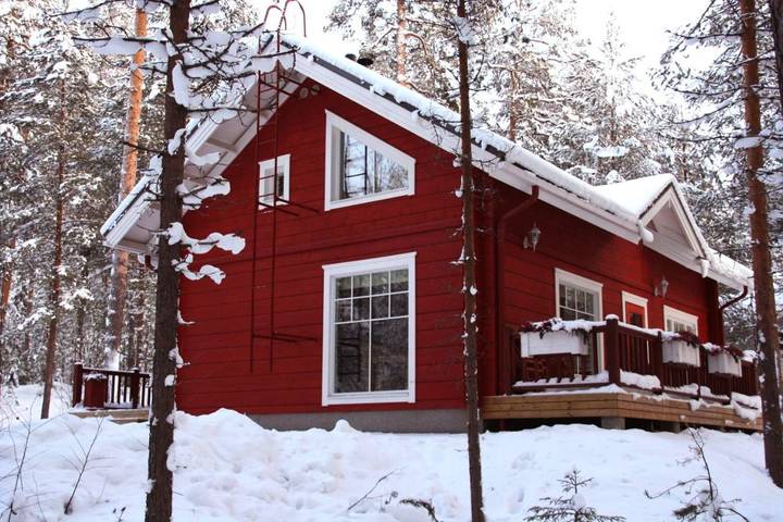 Ferienhaus für 10 Personen, mit Balkon und Terrasse sowie Garten und Sauna