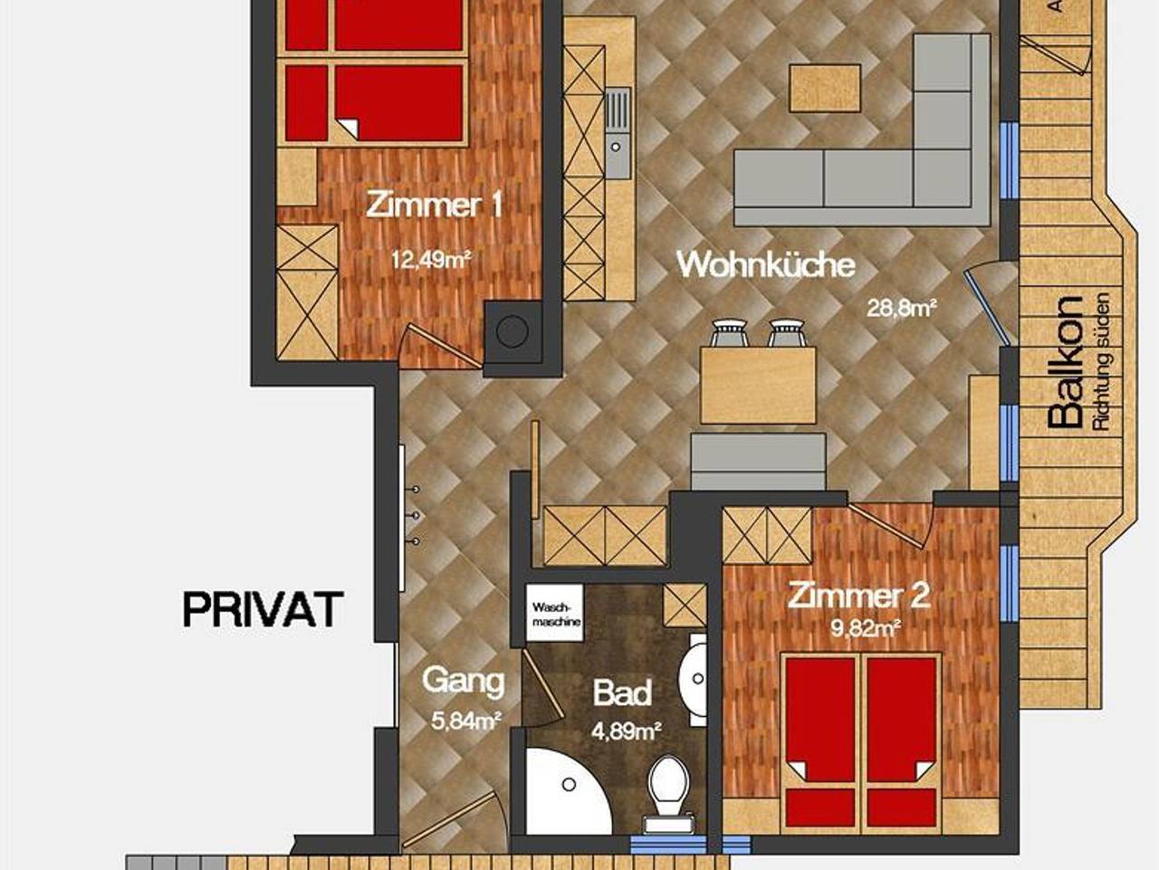 Ganze Ferienwohnung, Haus Pitterl - Ferienwohnung Erbhof in Heinfels, Osttirol