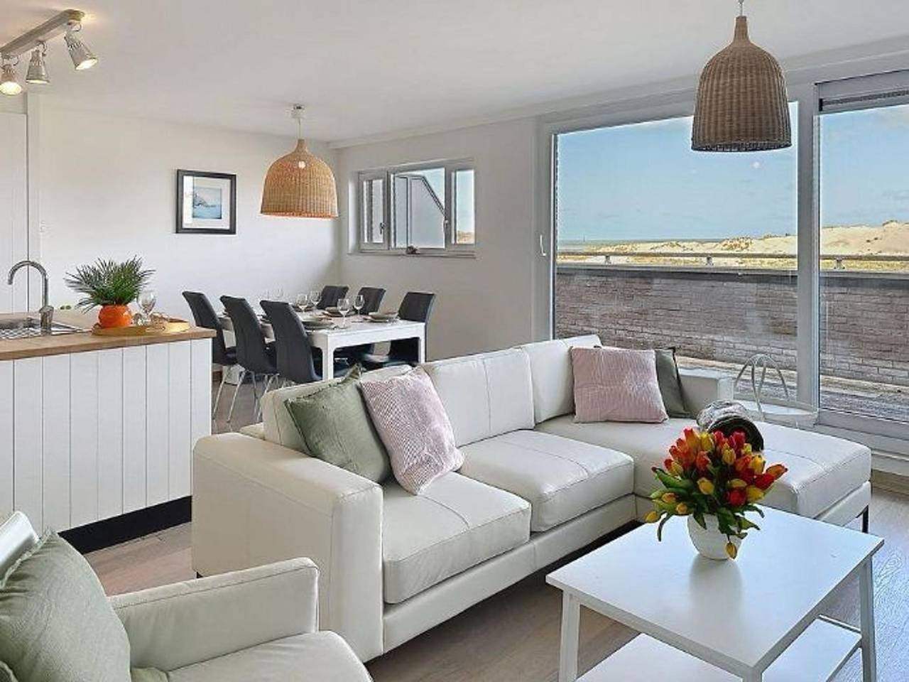 Apartamento entero, Albatros with parking in Bredene, Costa de Bélgica