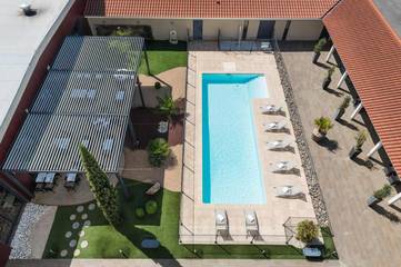Hôtel pour 2 personnes, avec piscine et terrasse à Chassieu