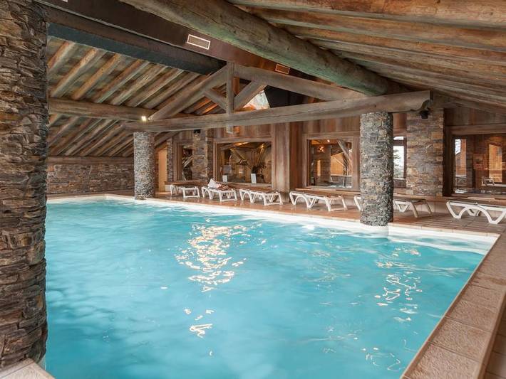 Camping voor 6 personen, met balkon en sauna in Les Trois Vallées