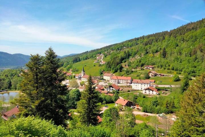 Gîte pour 12 personnes, avec terrasse ainsi que vue et jardin, adapté aux familles à Thiéfosse - 3