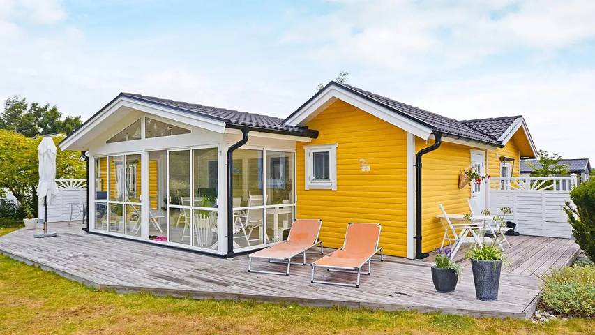 Ferienhaus für 8 Personen, mit Balkon