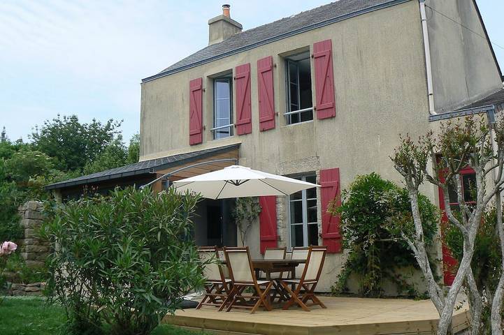 Maison de vacances pour 6 personnes, avec balcon et jardin, animaux acceptés