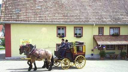 Ferienwohnung für 3 Personen, mit Garten in Rickenbach