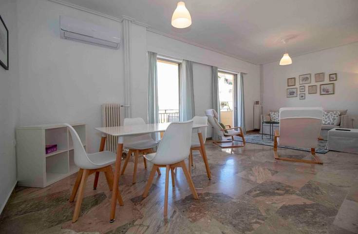 Vacation rental for 7 people, with Balcony and Terrace as well as View in Sparta Municipality