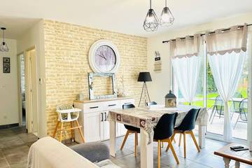 Gîte pour 5 personnes, avec jardin et terrasse dans Poupry