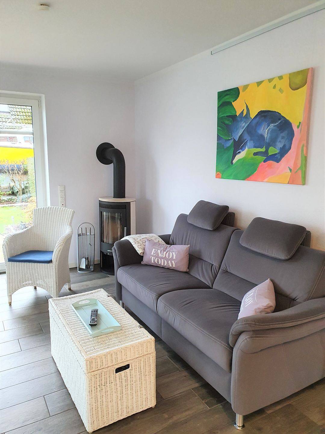 Ferienhaus in ruhiger Lage, bis 4 Personen, Garten, Infrarotwärmekabine in Norden, Norden und Umgebung