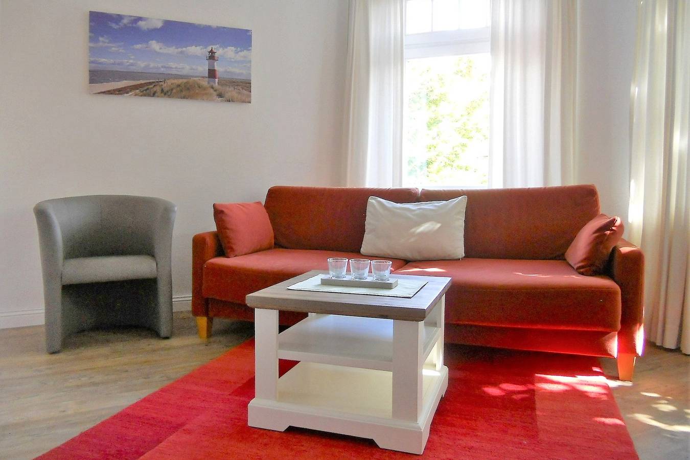 Ganze Ferienwohnung, Galeriehaus Whg. Monet, Badestraße in Wyk auf Föhr (Stadt), Wyk auf Föhr